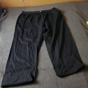 KingSize  Pants Big Tall Mens Size 3XL 38L Black Cotton Chino Khaki